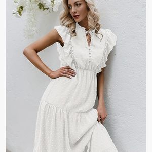 White size medium dress.